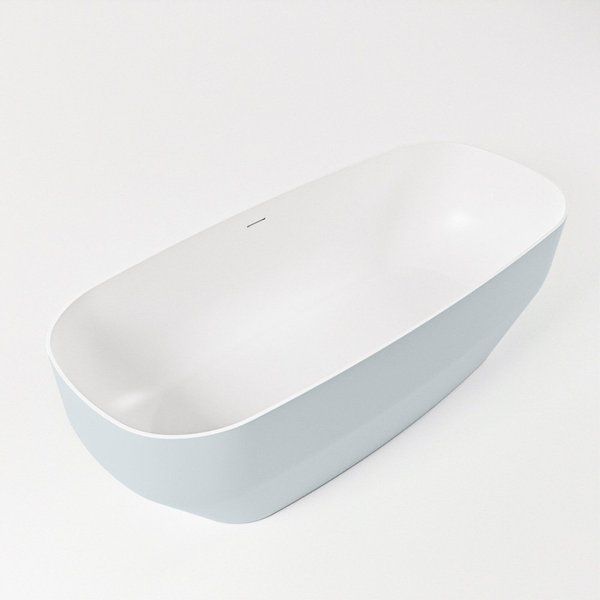 Mondiaz STONE vrijstaand bad 170x75cm Clay binnenbad talc BK75341031