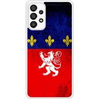 Drapeau Lyon Bedrukt siliconen hoesje compatibel met Galaxy A53 5G
