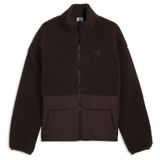 PUMA Hybrid Re:Fibre Relaxed-jack voor heren S, Chocolate Fondue Brown