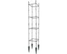 KOTARBAU Support de plantes, support grimpant, guide-plantes 21x21x120cm, PVC