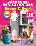 Livre Ninja CREAMi Livre de Recettes Scoop & Swirl