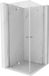 Mexen Mist-F Duo cabine de douche pliable 105 x 105 cm, transparent, chrome