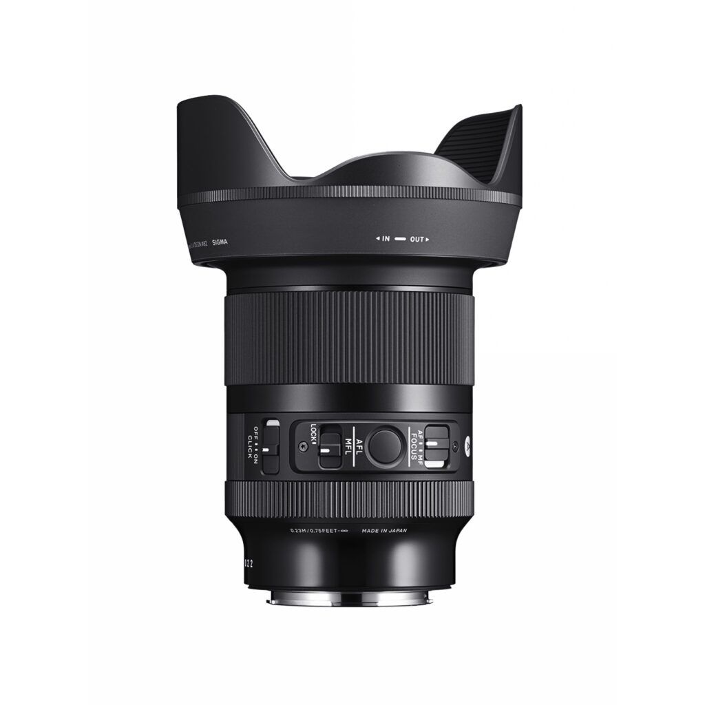 Sigma 20mm F1.4 DG DN Art Lens for Sony E-mount