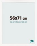 yd. Cadre photo 56x71 cm Blanc Brillant MDF Bologna