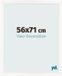 yd. Cadre photo 56x71 cm Blanc Brillant MDF Bologna