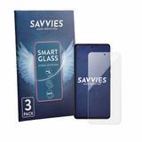 Savvies 3 Stuks Screenprotector - Geschikt voor General Mobile Fenix II Pro - Transparant