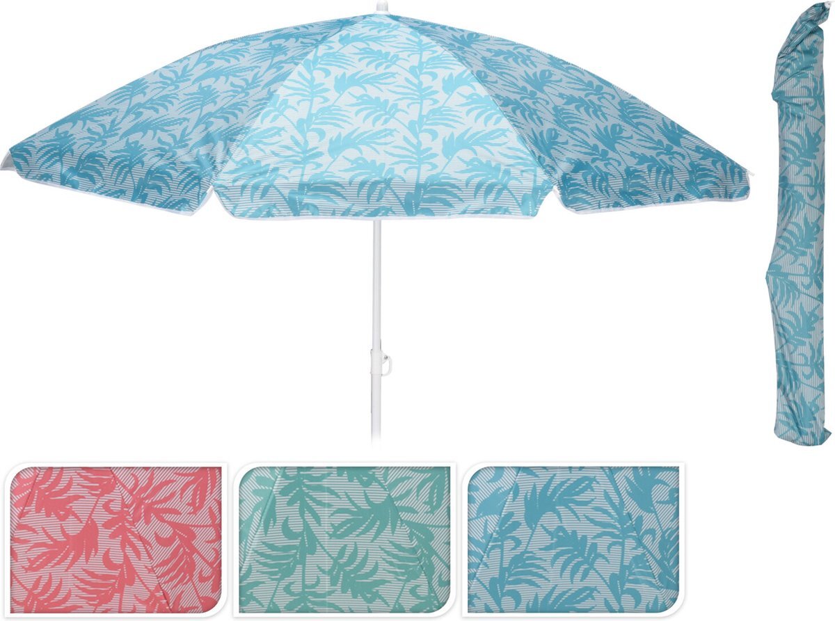 L28 Strandparasol 176 x 190 cm - Blauw