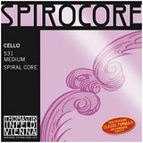 Een Thomastik Cello Spirocore A String Chrome Wound 4/4 Size Medium