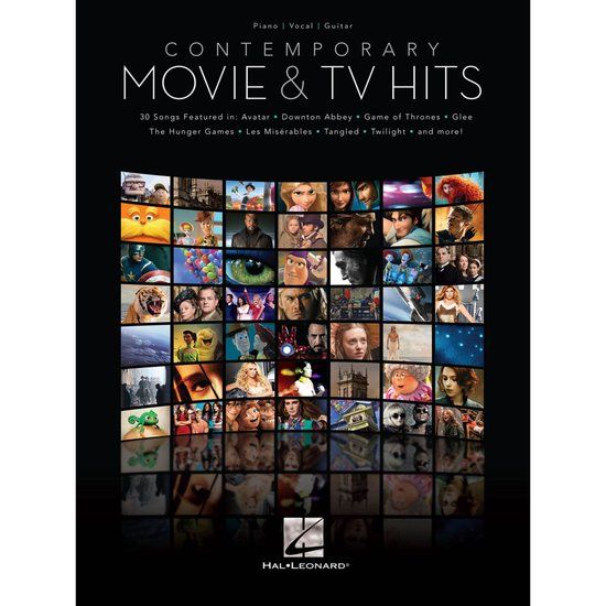 CONTEMPORARY Hal Leonard Contemporary Movie & TV Hits Piano / Vocal / Guitar