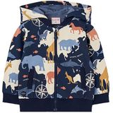 Boboli Fleece Imprimé Veste Bleu 4 Ans Enfants