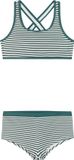 Protest PRTNinja JR Bikini Set Meisjes Laurel Green Gestreept