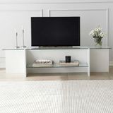Emob Escape TV TV-standaard | GEHARD GLAS | Wit