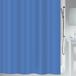 Spirella Textiel Douchegordijn 180x200 cm - Atlas Collectie - Polyester Douchegordijn Blauw met 12 Ringen-ogen - Wasbaar