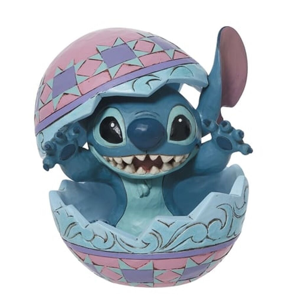 Jim Shore Disney Traditions - Stitch Easter Egg 13cm