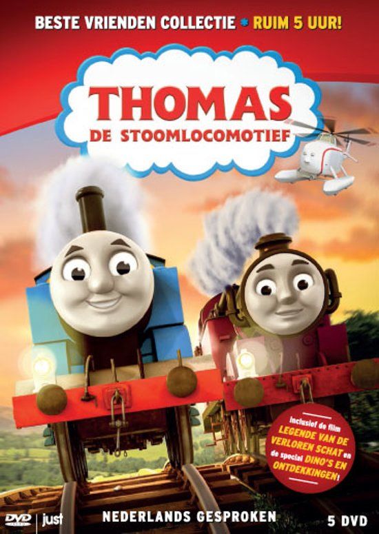 Thomas de Stoomlocomotief - Beste Vrienden Collectie - 5 Dvd Stackpack