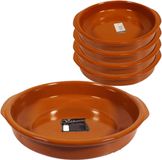 Concorde Alicante Set van 5x stuks tapas borden/ovenschalen met handvatten 38 en 20 cm