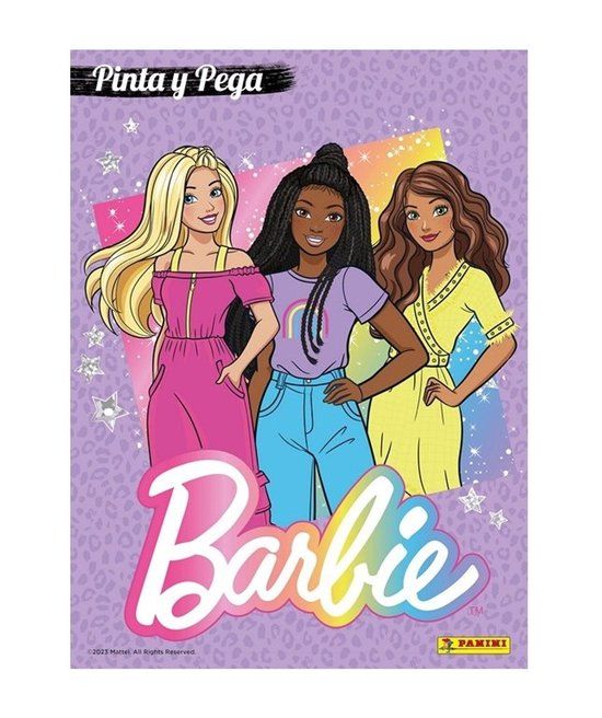 Panini Barbie Kleurboek + Stickers A4