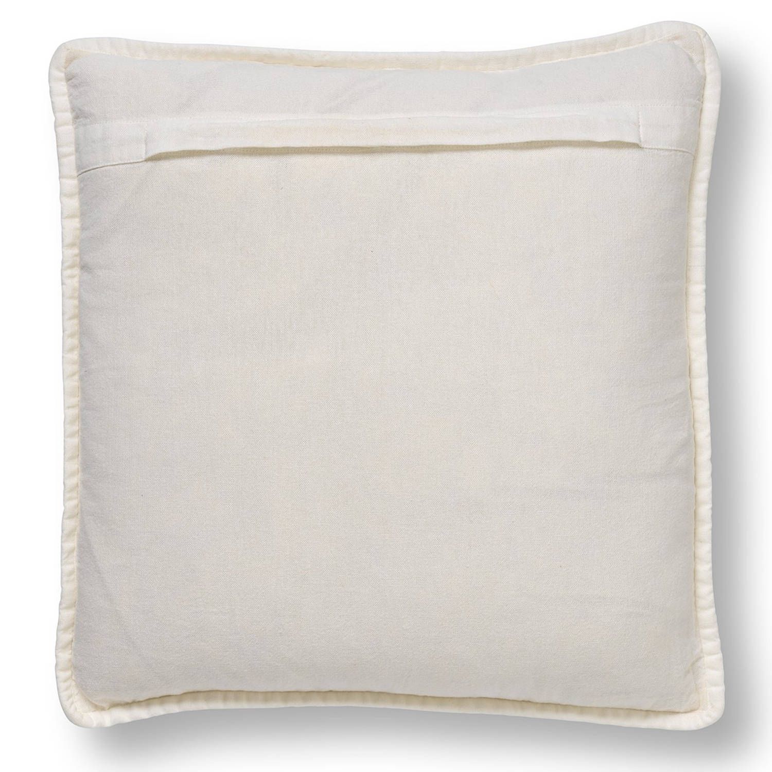 Dutch Decor Sierkussen Bowie 45x45 cm Snow White - Wit