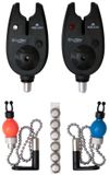 Mikado Beetmelder Set Karper – 2 Beetmelders met Hangers – Karpervissen Alarm Set