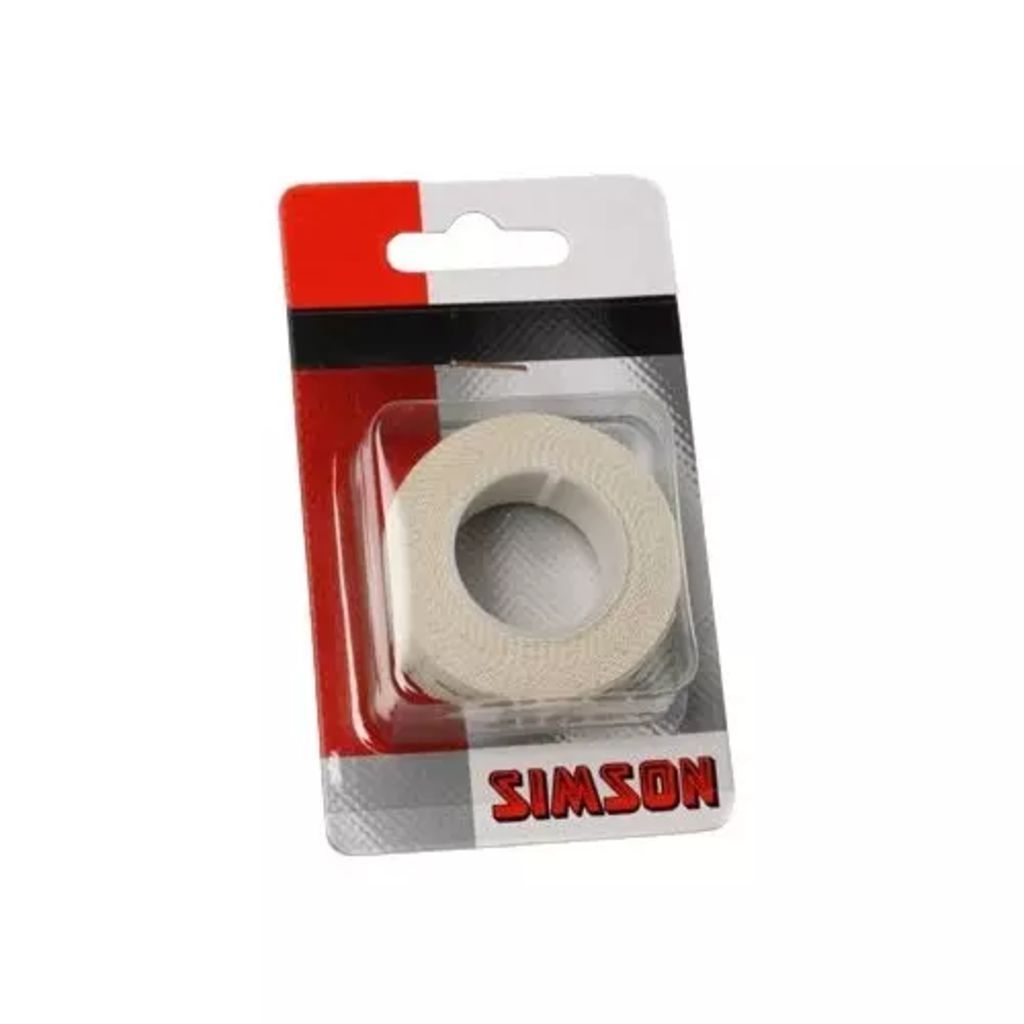 Simson plak velglint 15 mm wit