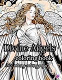 Angels Coloring Book: 30+ Relaxing Coloring Pages for Stress Relief and Creativity