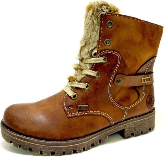 Rieker Veterboots bruin - Maat 41
