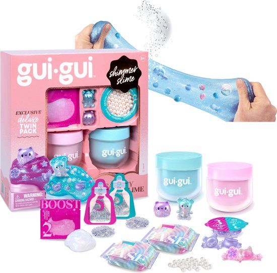 Gui Gui Slijm - Shimmer Deluxe Duo pack