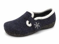 Fischer Dames Pantoffel - 205620-501 Jeansblauw - Maat 41
