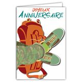 Kaart "Happy Birthday" sneakers