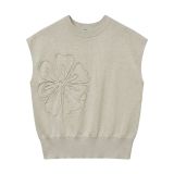 Vero Moda Cynthia Flower Knit Top