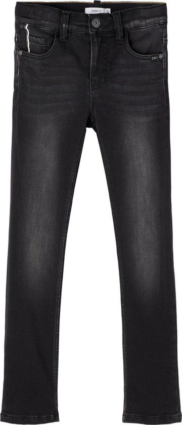 NAME IT NKMTHEO XSLIM JEANS - Black Denim - Size 128 - Boys