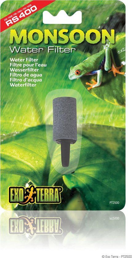 Exo Terra Filter Vervanging voor Monsoon RS400 Hogedruk Regenval Systeem