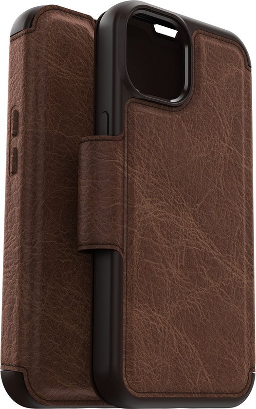 OtterBox Strada Apple iPhone 14 Pro Max Book Case Leer Bruin