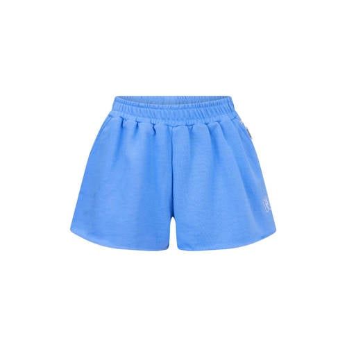 Retour Jeans relaxed regular waist sweatshort lichtblauw