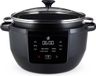 OEM Equivera Slowcooker Met Timer - Zwart - 7.1L