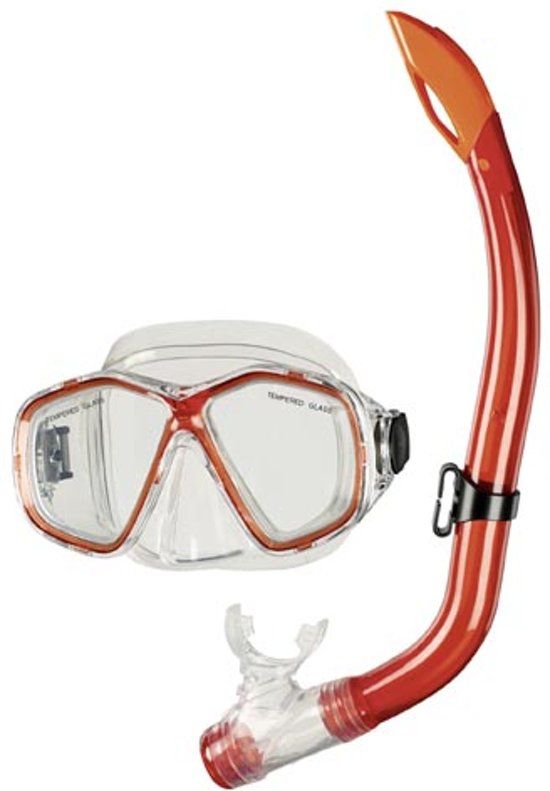 Beco kinder snorkelsetje Bari - rood - 8