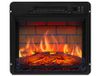 ArtiFlame Poêle électrique AF18B – Poêle encastrable électrique, 1800 W, effet flamme LED réaliste, fonction chauffage, télécommande, minuterie, noir
