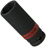 KING TONY 443528S Impact Deep Socket, 1/2 / 7/8-inch