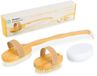 OEM Bol Doucheborstel - Beige/Wit - Bamboe/Nylon