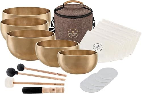 5-delige Meinl Sonic Energy 5-piece Yoga Nidra Singing Bowl Set