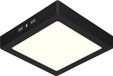 BES LED LED Paneel - 30x30 - 24W - Natuurlijk Wit 4200K - Mat Zwart - Opbouw - Vierkant - Aluminium