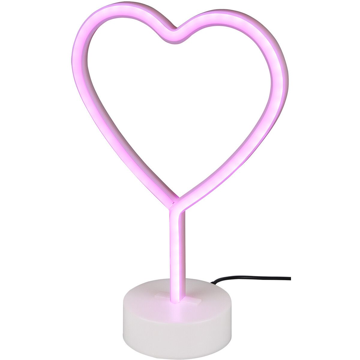 BES LED Trion Hirtan Tafellamp - 2W - RGB - Wit - Rond