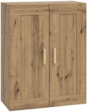 vidaXL - Wandkast - Muurmontage - Artisanaal - eiken - 69,5 x 34 x 90 cm