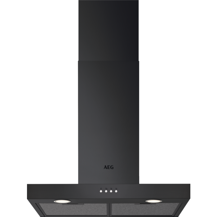AEG DBE3651R - Wandschouw Afzuigkap - 600 m³/u - Zwart