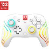 TURTLE BEACH Afterglow Wave Draadloze RGB gamingcontroller voor Nintendo Switch 2, wit