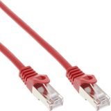 Câble réseau InLine S-FTP Cat.5e 30m Rouge