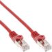 Câble réseau InLine S-FTP Cat.5e 30m Rouge