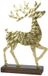 Decoris Kaemingk Hert ijzer l5b21h31 cm goud kerst Decoris