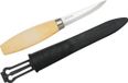 Mora Erik Frosts 106 Carbon couteau de sculpture sur bois