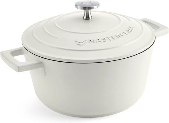 MasterClass Creme Gietaluminium Braadpan, 2,5L